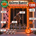 Haunted Harvest Halloween porch styling package $399